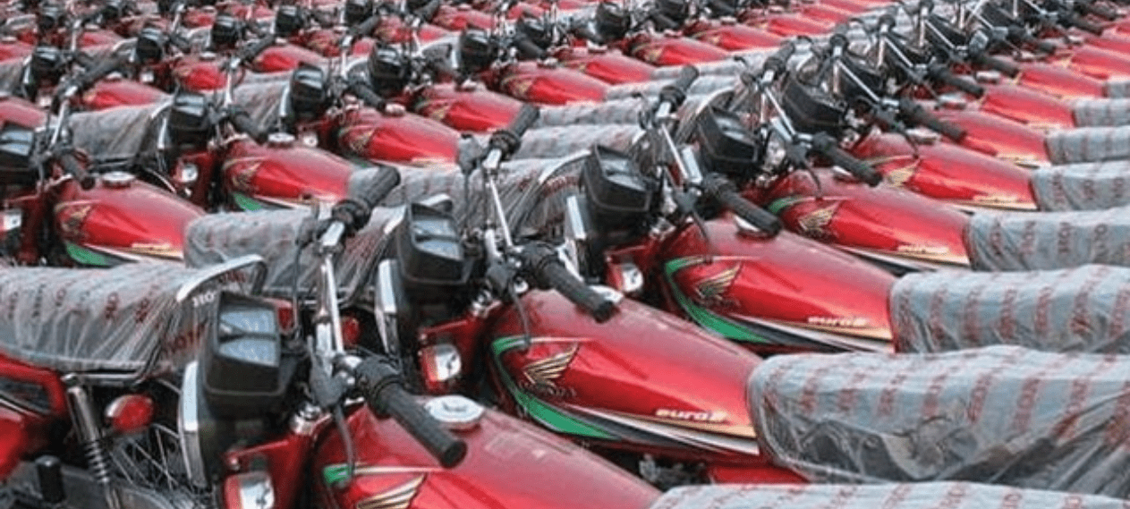 Honda installments bikes