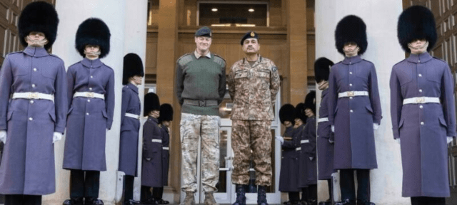 British Army Chief visits Pakistan