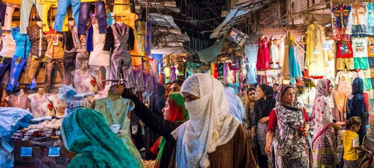 Women market in Islamabad