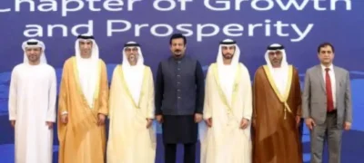 A UAE corporation will pay $50 million in advance to Karachi Port.