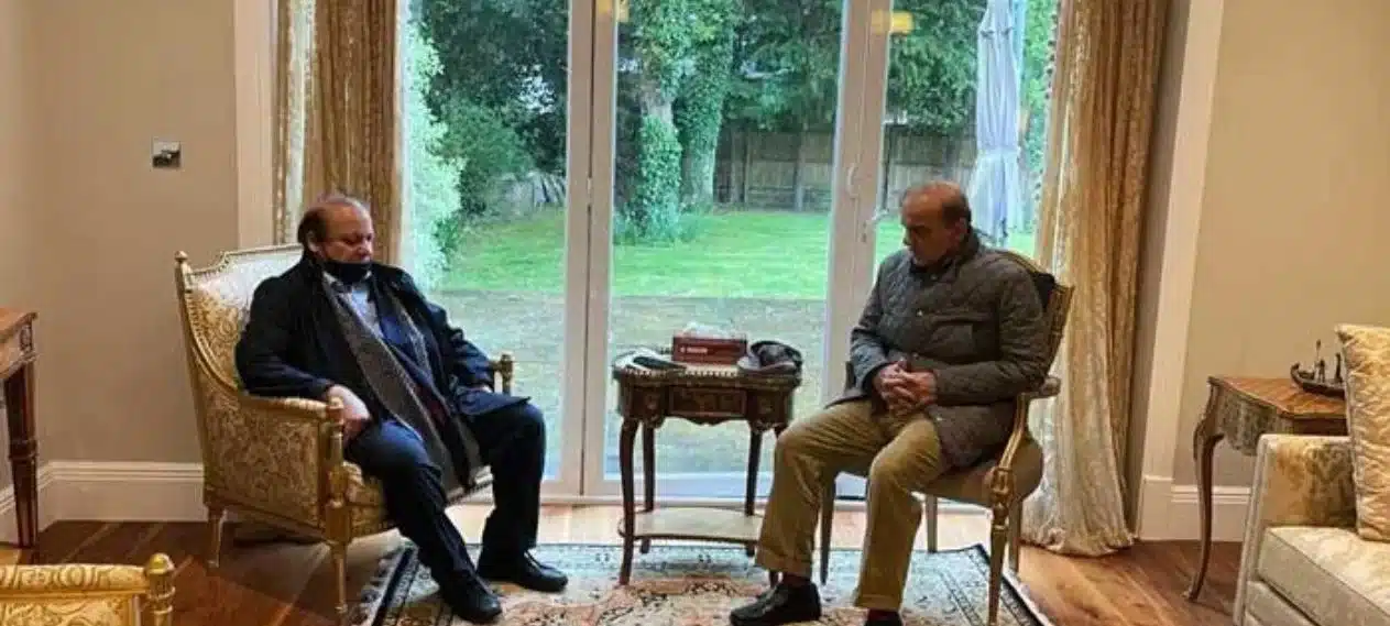 PM Shehbaz Sharif will travel to London today to meet with Nawaz Sharif