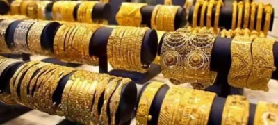 The price of gold in Pakistan has risen slightly after two consecutive drops.