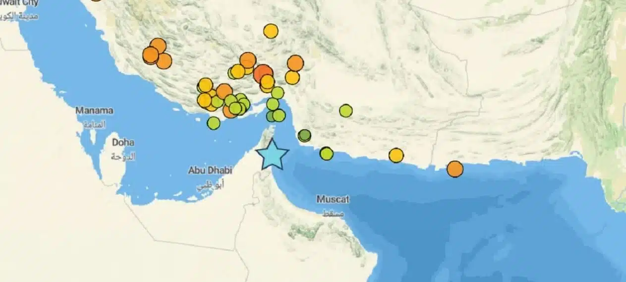 Earthquake in UAE