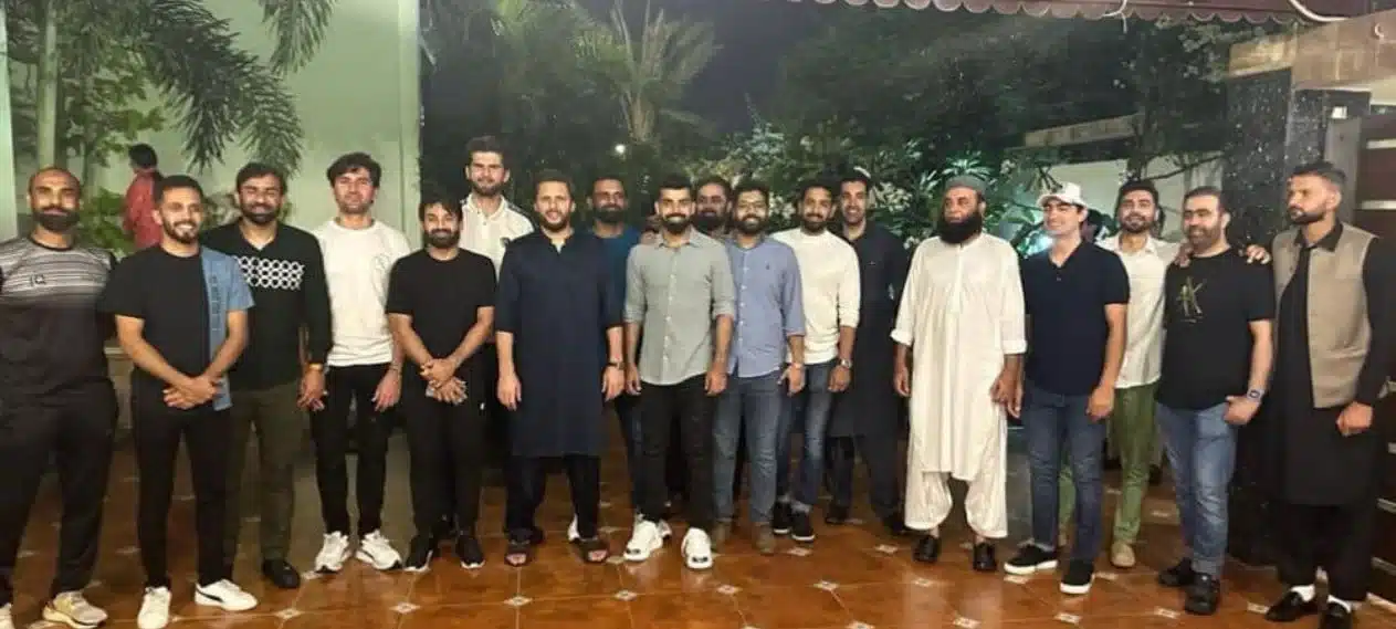 National Players At Shahid Afridi's Daughter's Wedding Ceremony