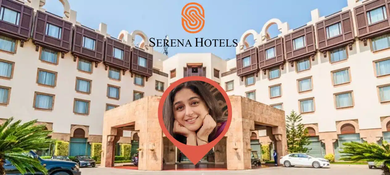 Nadia Jamil expresses her discontent with Serena Hotel