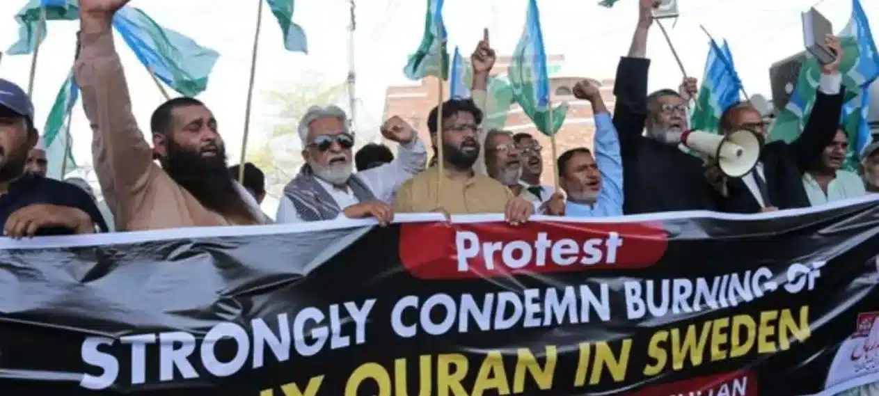 Pakistan opposes yet another sacrilege of the Holy Quran in Sweden