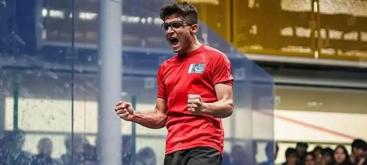 First Pakistani as a qualifier to World Junior Squash Championship since 2008