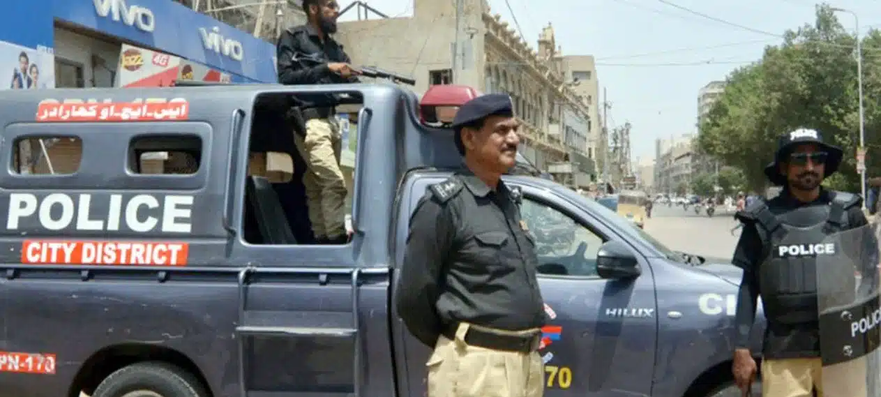 Successful operation against thefts by Karachi police