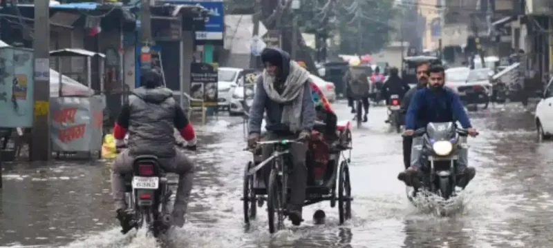 Heavy rainfall in Punjab