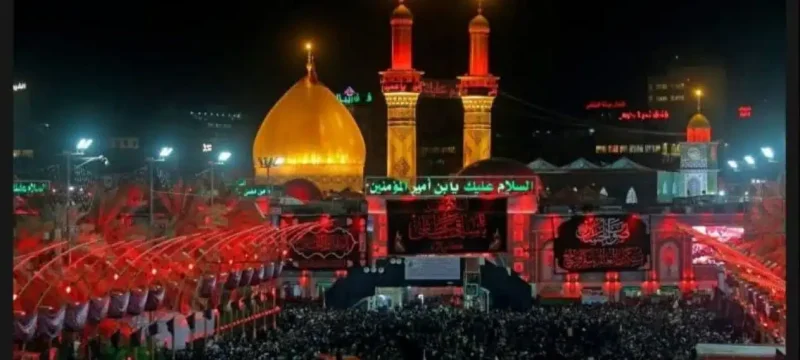 Over a million Pakistanis travel to the  Karbala for Ashura