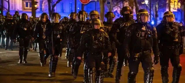 In the fourth night of turmoil, French police detain over 1,000 people