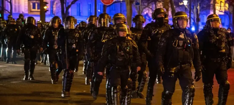 In the fourth night of turmoil, French police detain over 1,000 people