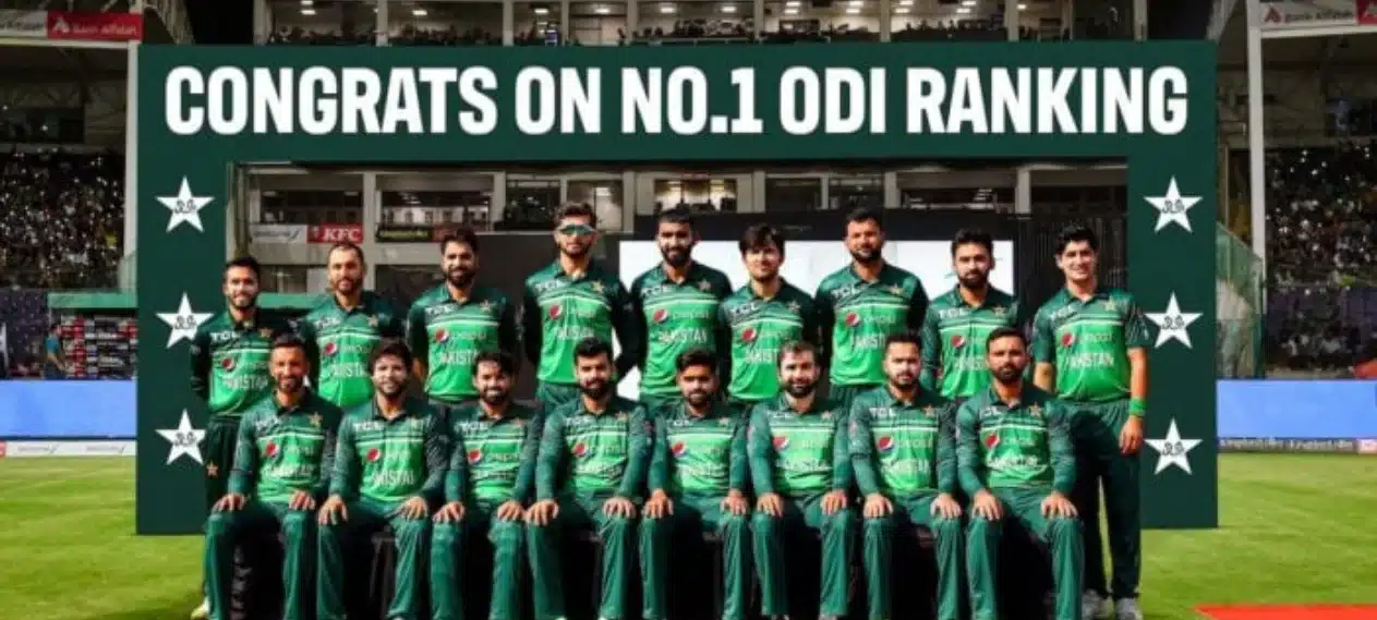 Pakistan Becomes No.1 ODI Team After 3-0 Win Over Afghanistan