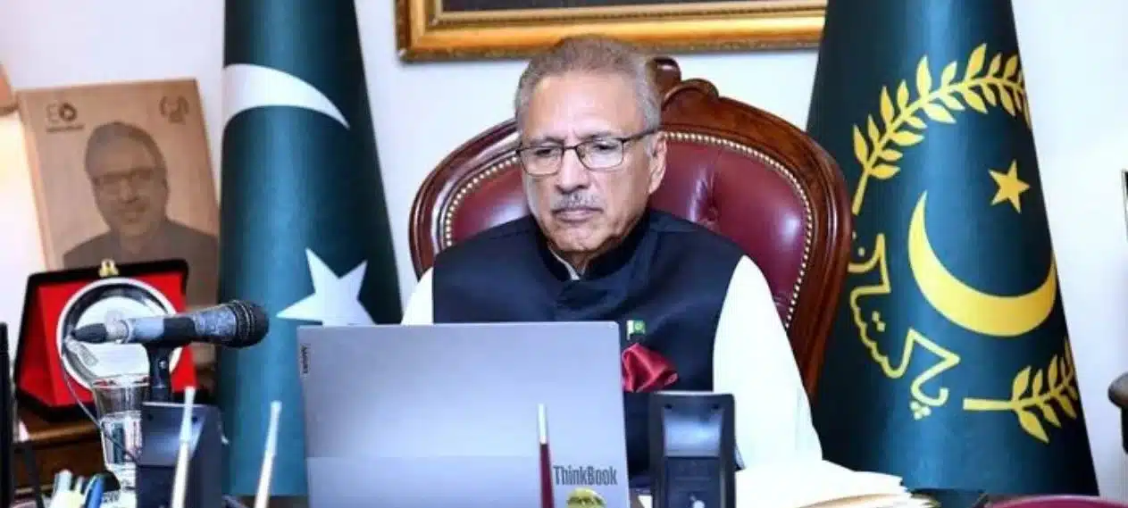 Law Ministry Responds To President Alvi's Revelation On Army Acts bills