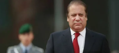 Nawaz Sharif back in London after Europe tour