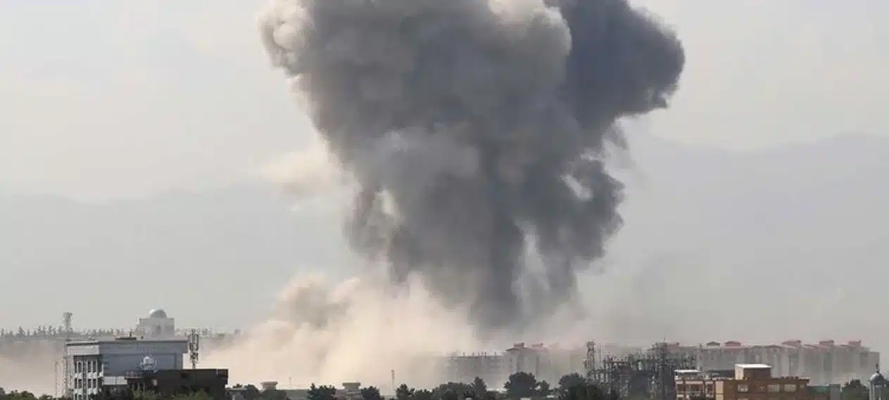 Atomic Blast at hotel in Afghanistan