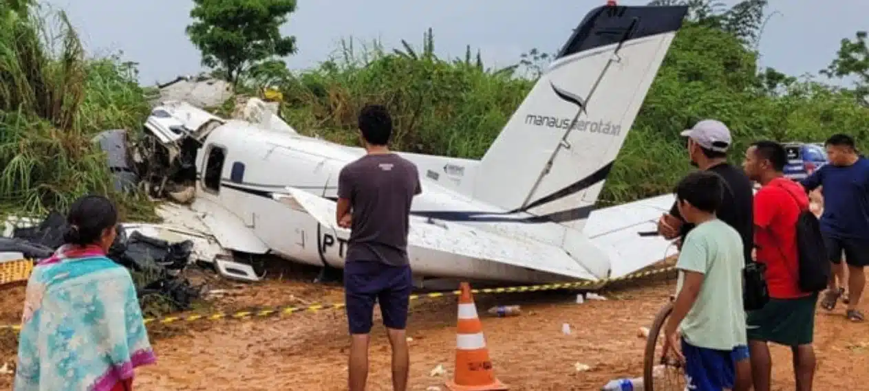 Plane Crash in Brazil's Amazonas State, fourteen dead