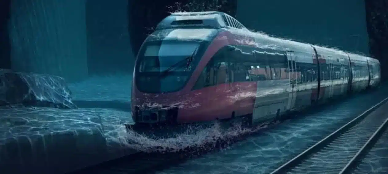 Dubai Developing 1200-Mile Underwater Train to India