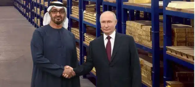 Russia Tops as UAE's Largest Gold Provider