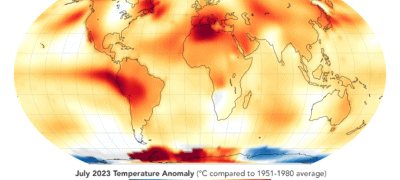 July 2023 is hottest month on record