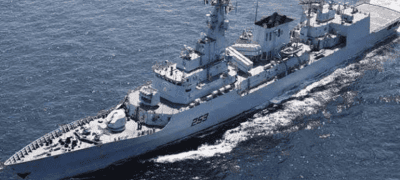 Pakistan Navy Presents Ship to UK as a Gesture of Goodwill