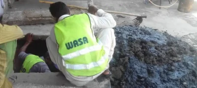 WASA Urges Citizens to Stop Dumping Solid Waste in Drains