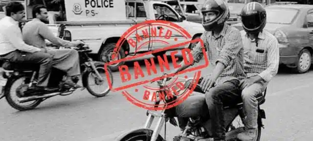 Sindh Government Bans Pillion Riding for Eid Milad un Nabi