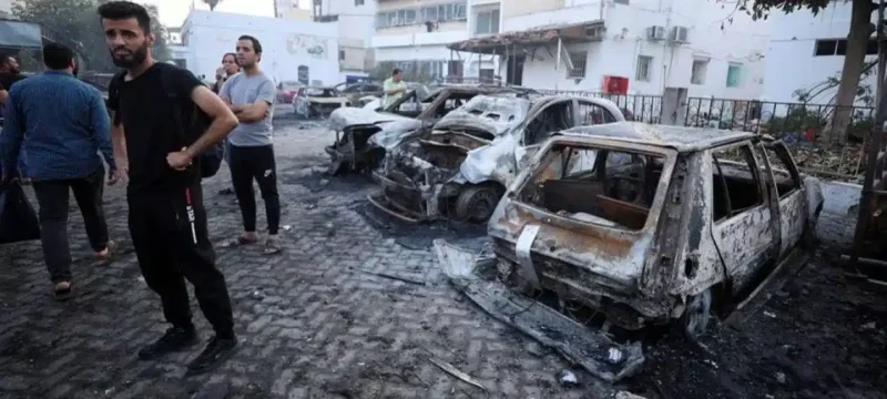 French Military Intelligence Denies Israeli Airstrike caused Gaza hospital explosion