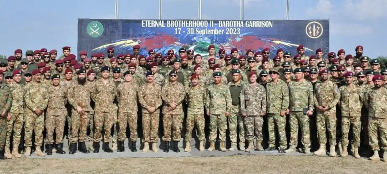 Multinational special forces exercise in K-P concludes.