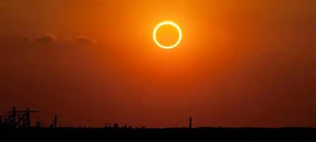 Last Solar Eclipse of 2023 Graces the Skies Today