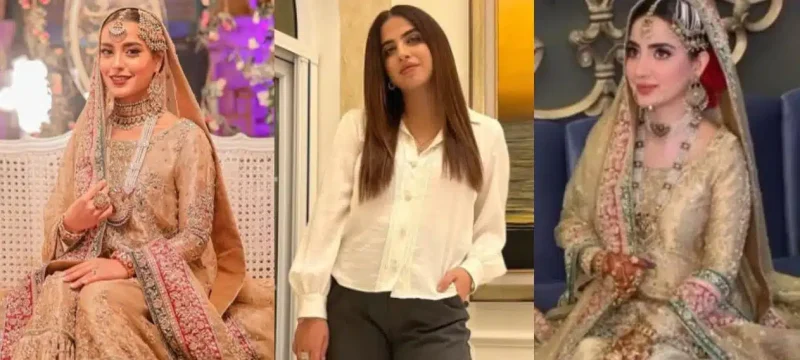 Faiza Saqlain Addresses Controversy Over Saboor Aly and Iqra Aziz's Bridal Dress and Look