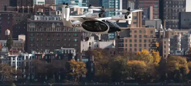 Joby Unveils Electric Air Taxis in New York, Aiming for a Launch Date in 2025