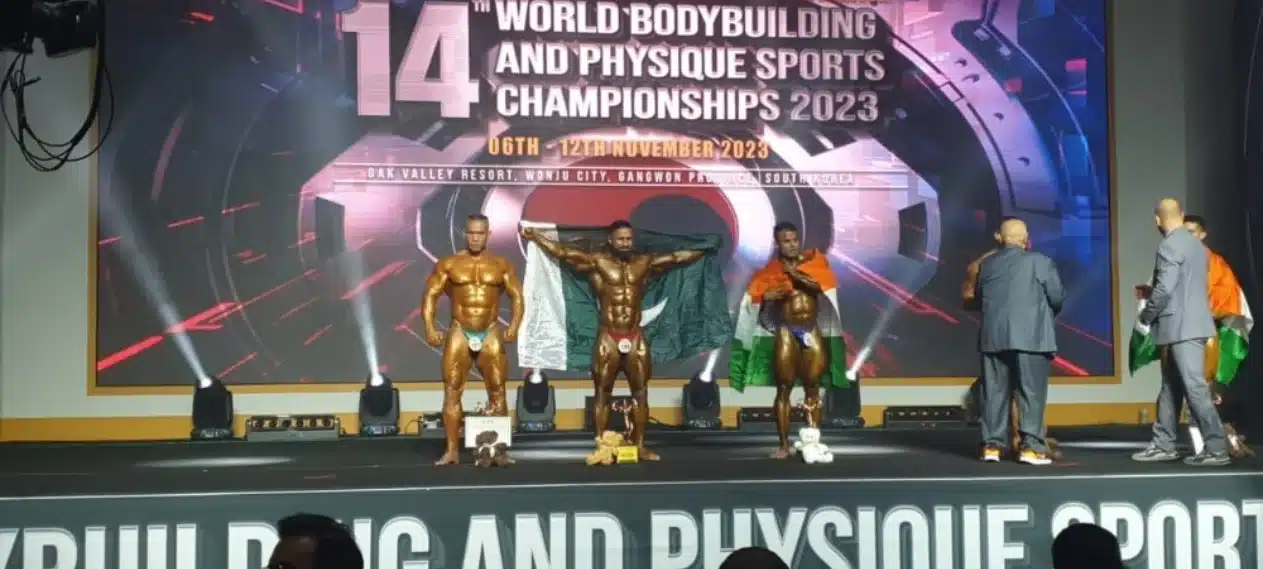 Pakistan Secures Two Silver Medals in World Bodybuilding Competition