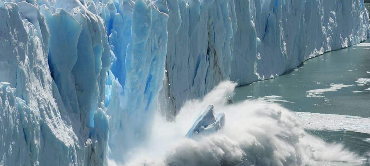 Melting Glaciers pose threats for future