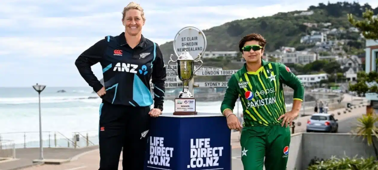 Trophy for the T20 Series between Pakistan and New Zealand Women Has been Revealed