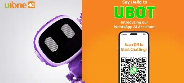 Ufone 4G introduces WhatsApp Chatbot for instant and hassle-free customer facilitation