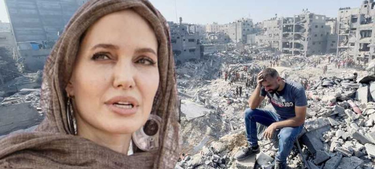 Angelina Jolie Accuses Global Leaders of Complicity in Israeli-Palestinian Conflict