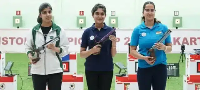 Pakistani Shooter Kishmala Talat Secures Spot in Paris Olympics 2024