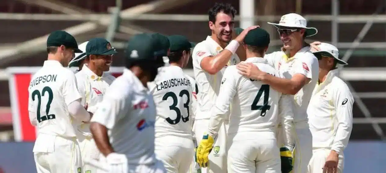 Australia Dismantles Pakistan's Top-Order Post Own First-Innings Collapse