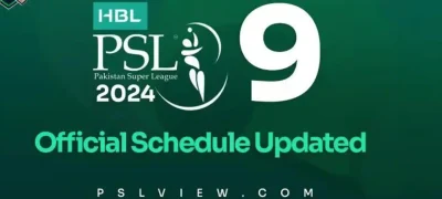 PSL 9 Unveils Its Official Match Timetable