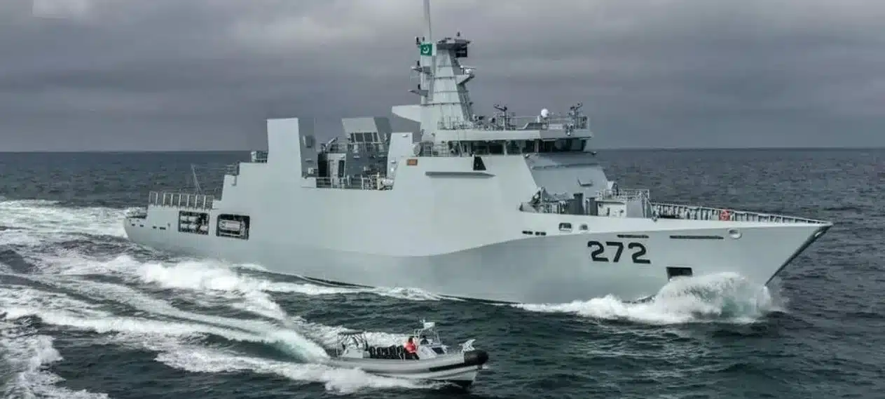 Pakistan Navy Enhances Maritime Security, Deploying Warships In Arabian Sea
