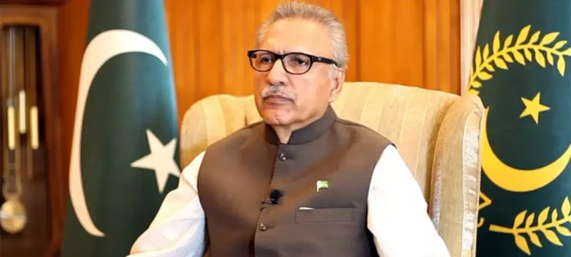 President Alvi Suggests Electronic Voting Machines Could Have Averted Poll Result Delay Crisis