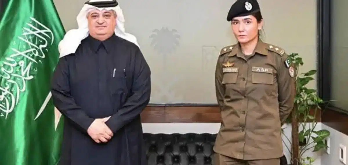 ASP Shehrbano Invited for Royal Visit to Saudi Arabia