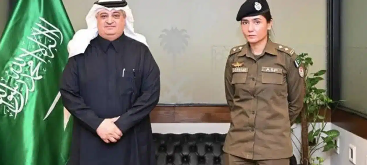 ASP Shehrbano Invited for Royal Visit to Saudi Arabia