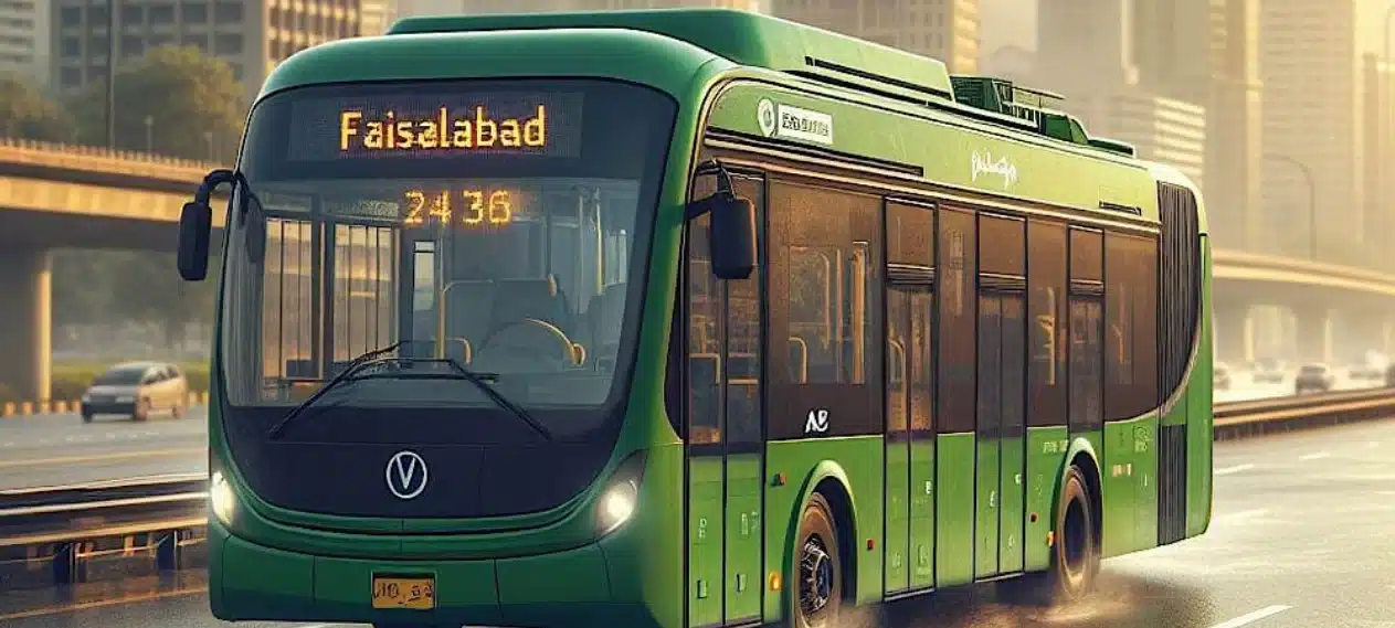 CM Punjab Announces Metro Bus Service for Faisalabad