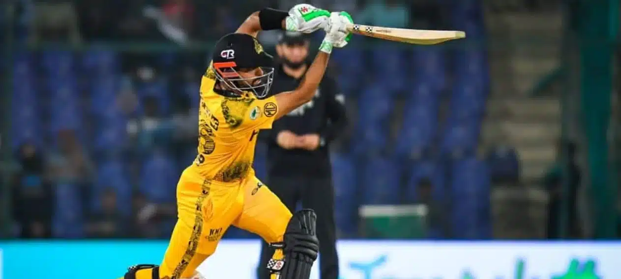 Babar Azam, the captain of Peshawar Zalmi and a cricketing superstar in Pakistan, has demonstrated his prowess in the powerplay phase of the innings this season, solidifying his status as one of the game's greatest players.