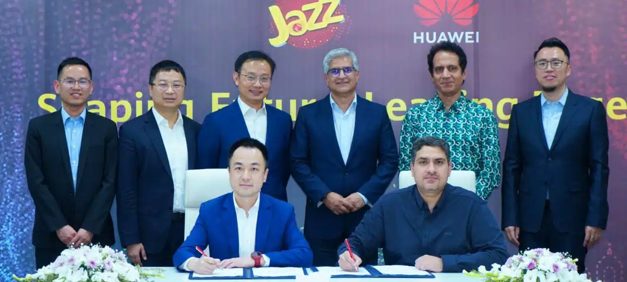 Jazz Collaborates with Huawei Pakistan to Advance Network Digitization via WISDOM Framework
