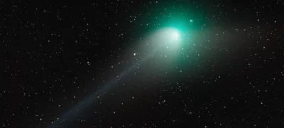 'Devil Comet' sighting coincides with April's solar eclipse