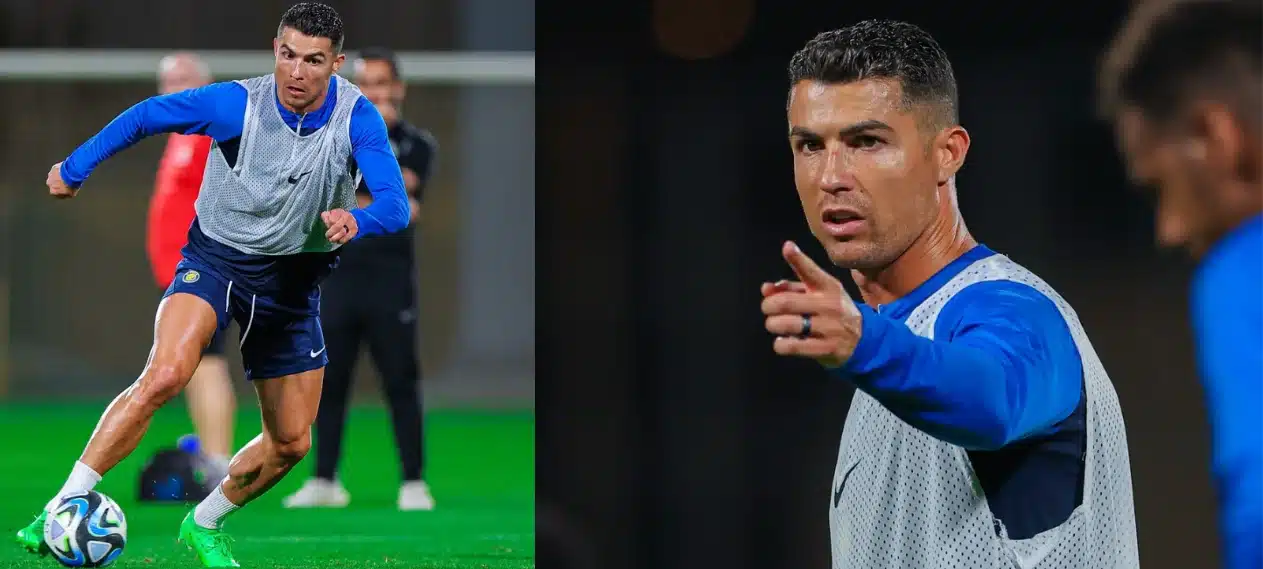 Cristiano Ronaldo Returns to Training Post Red Card Incident