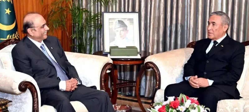 President Zardari Urges Transit Trade Agreement with Turkmenistan